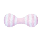 Dumbell Pink Knit Toy