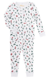 Jolly Hollies Pajama Set