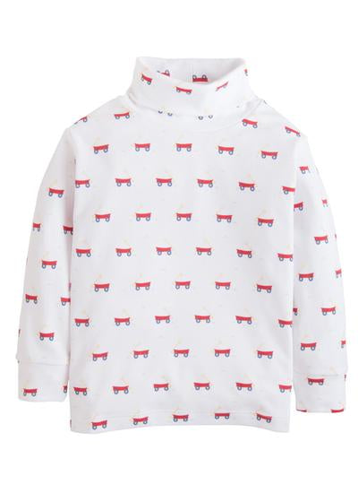 Wagon Printed Turtleneck