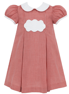 Group 6 Float Dress Red Gingham 180D
