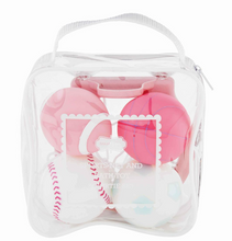 Load image into Gallery viewer, Pink Sports Bath Toy Set
