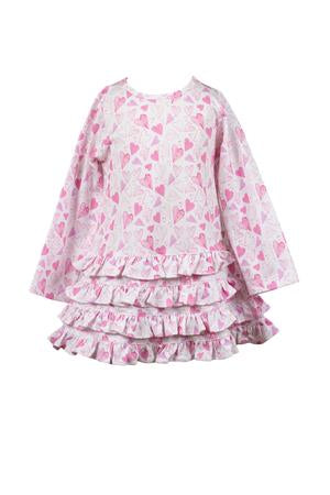 Hadley Heart Ruffle Dress - Toddler Girls