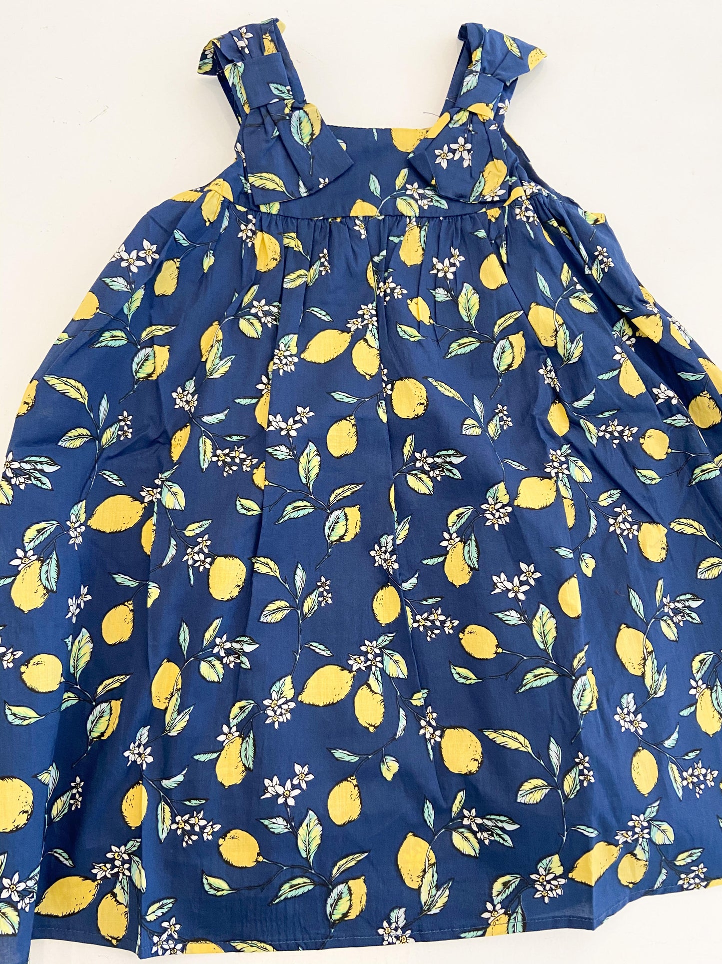 Navy Lemon Sundress