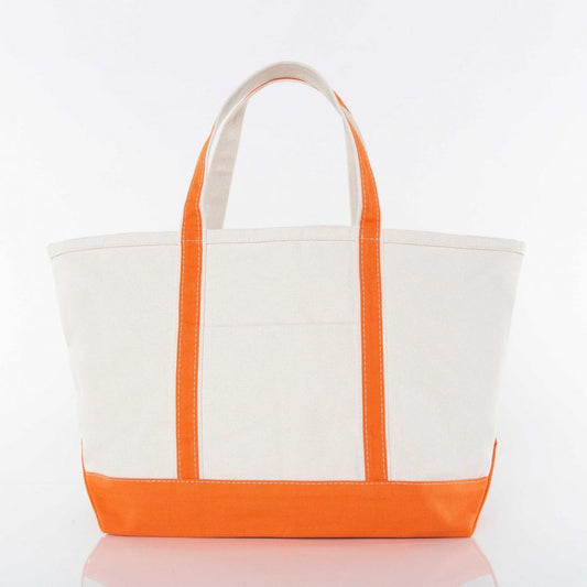 Large Boat Tote - Orange