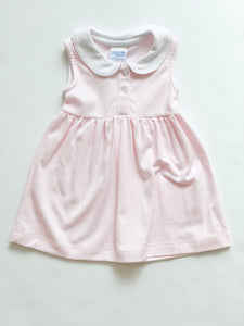 Pink stripe dress-Toddler girls