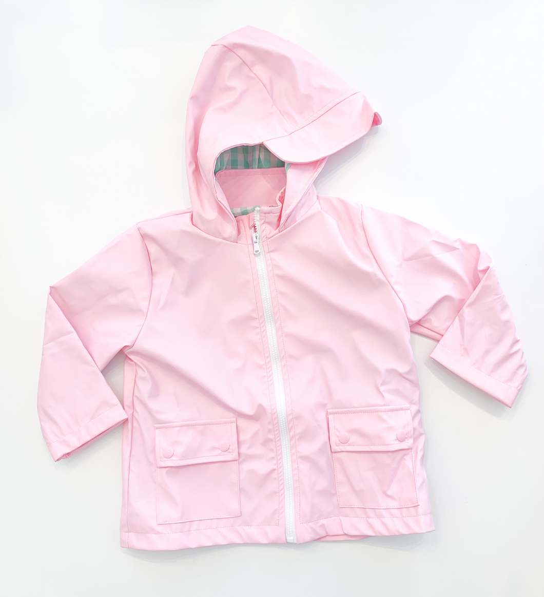 Solid Raincoat Pink