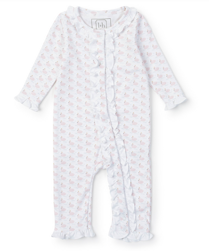 Grey Romper Swan Princess