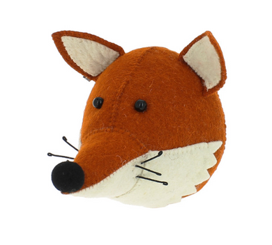Mini Felt Fox Head