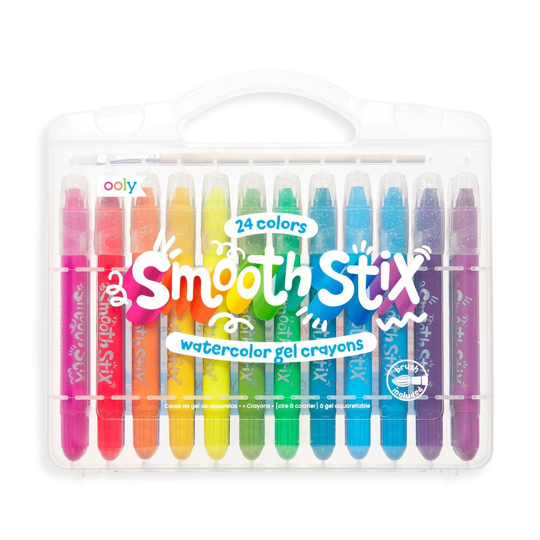 Smooth Stix Watercolor Crayons
