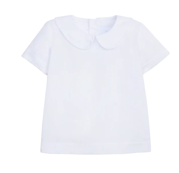 Whipstitch Day Shirt Solid White