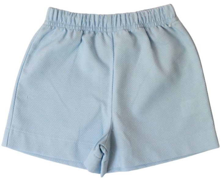 Retro Short Blue Pique