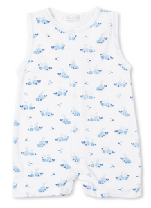 Whale Wishes Sleeveless Playsuit Boys