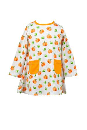 Parker Pumpkin A-Line Dress - Toddler Girls