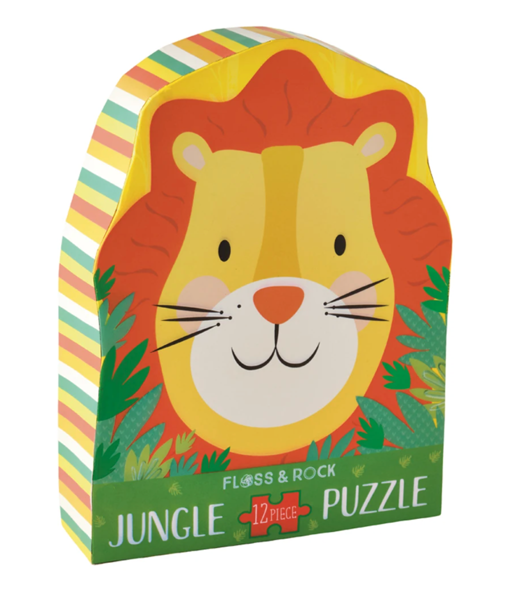 Jungle Puzzle 12PC Lion