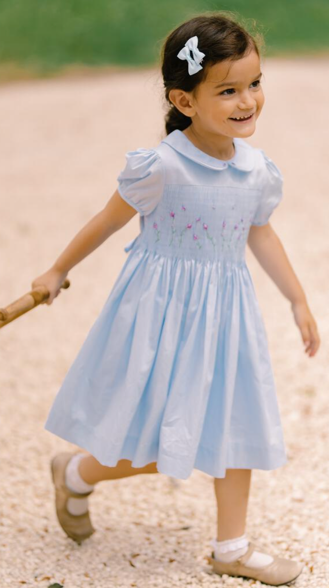 ELISE BLUE Cerise Dress