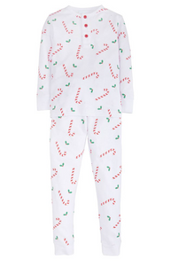 Printed Candy Cane Jammies