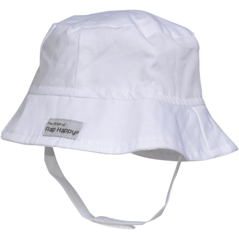UPF 50+ Bucket Hat White