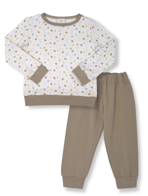Bayou Pant Set Football