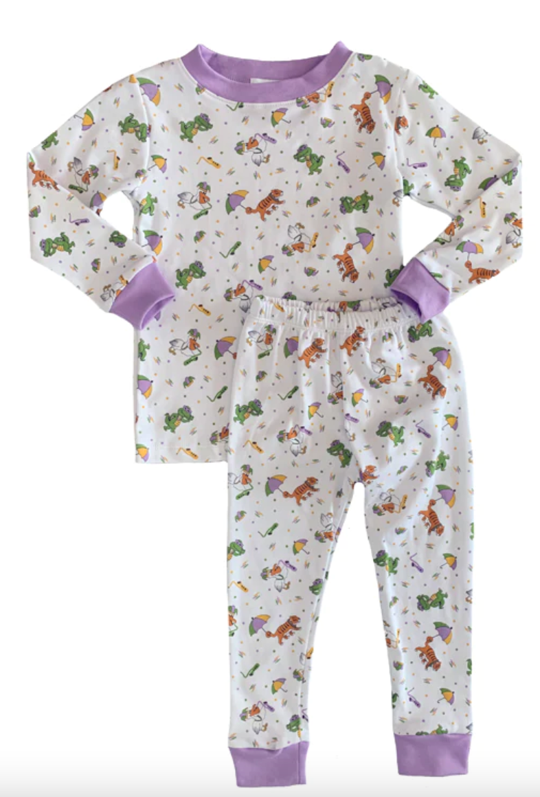 NOLA Mardi Gras PJ Set