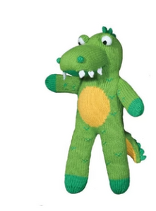Alligator Knit Toy 12"