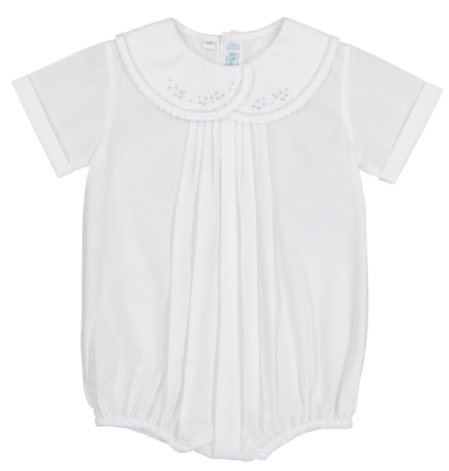 Vintage Leaf Embroidered Creeper 969 23979