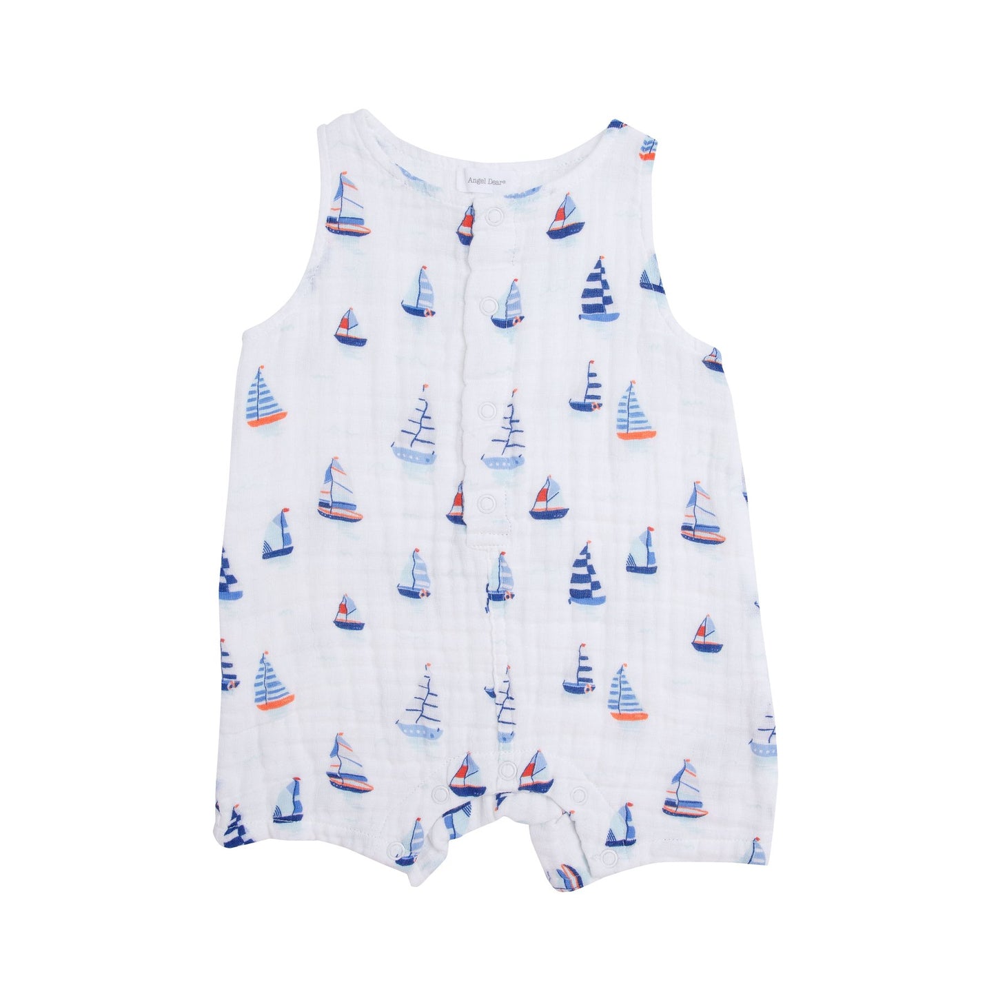 Nautical Boats Shortie Romper