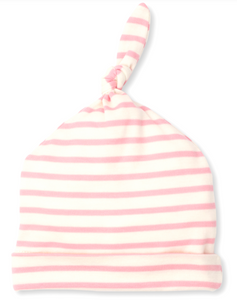 Basic Stripe Hat Pink