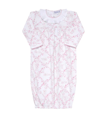 Bear Trellace Gown Pink