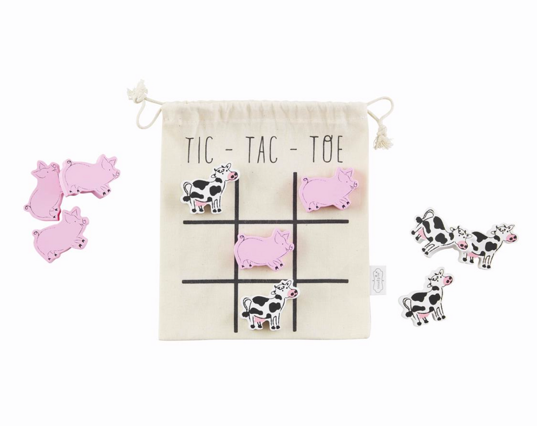 Tic-Tac-Toe Farm Set