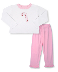 Cozy Up Sweater Pant Set Candy Cane