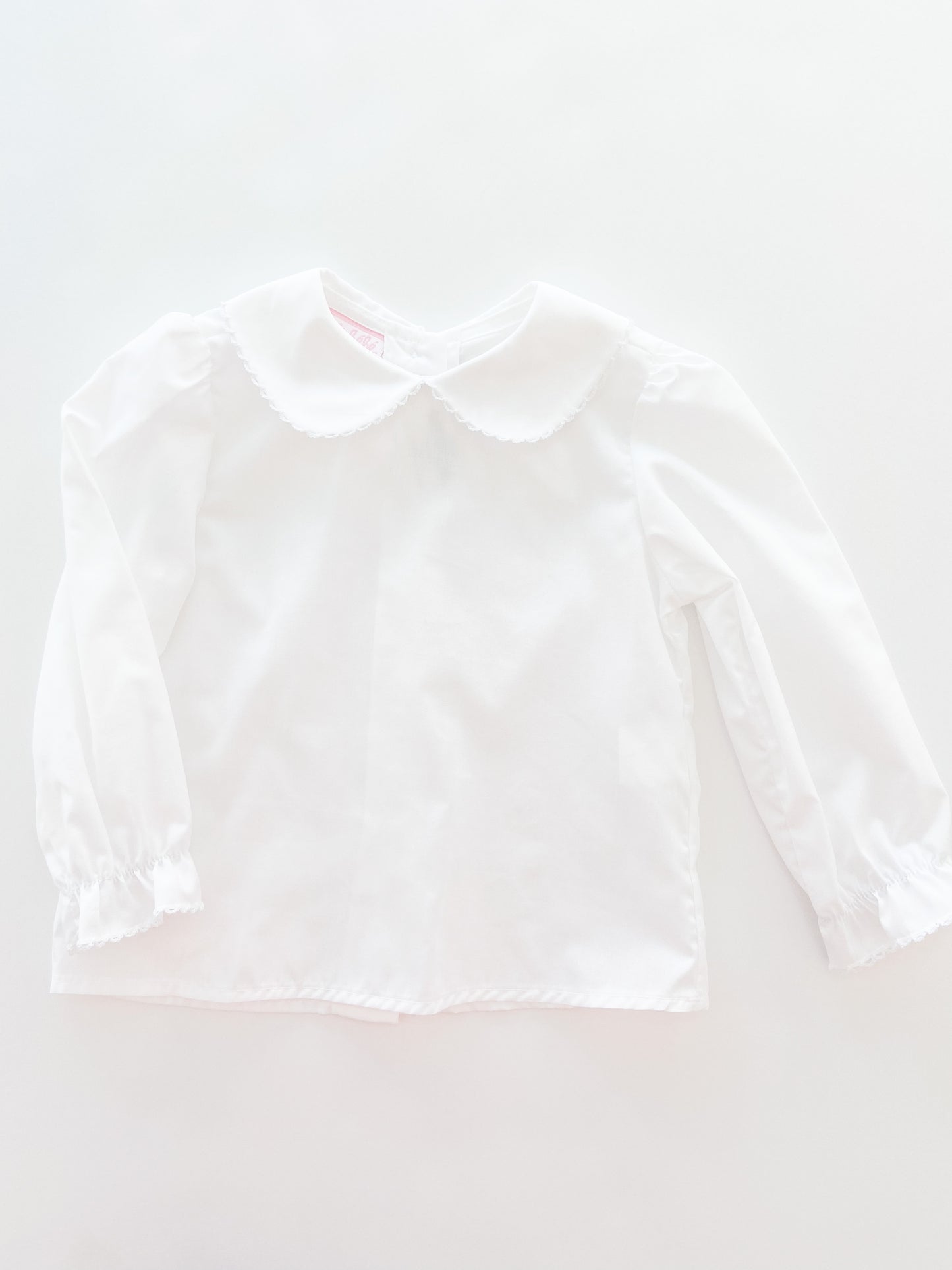 Long Sleeve White Blouse