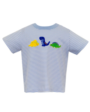 Dinosaur Stripe Knit Shirt 5050P