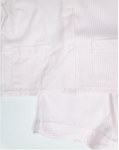 Load image into Gallery viewer, Pink Stripe Short Sleeve PJs 137P