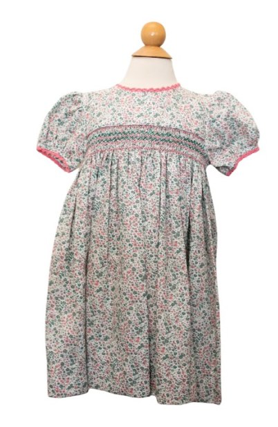 Amelie Smocked Dress Highgrove Floral