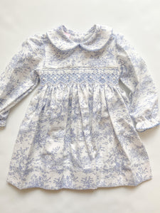 Elizabeth Toile Collar Dress - Infant