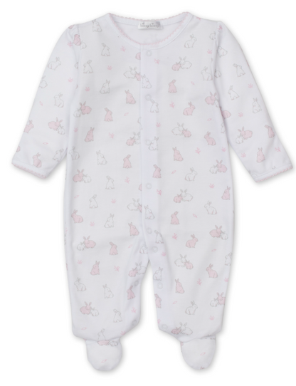 Bunny Burrows Footie Pink