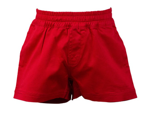 Spencer Boy Shorts Red