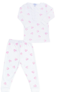 Heart Print Baby Pajamas