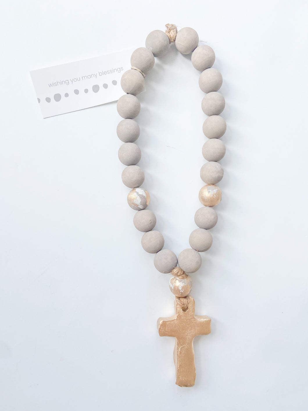 Norah Small Cross Blessing Bead