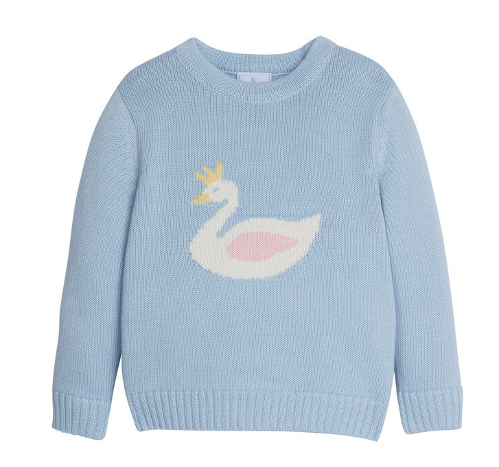 Swan Intarsia Sweater