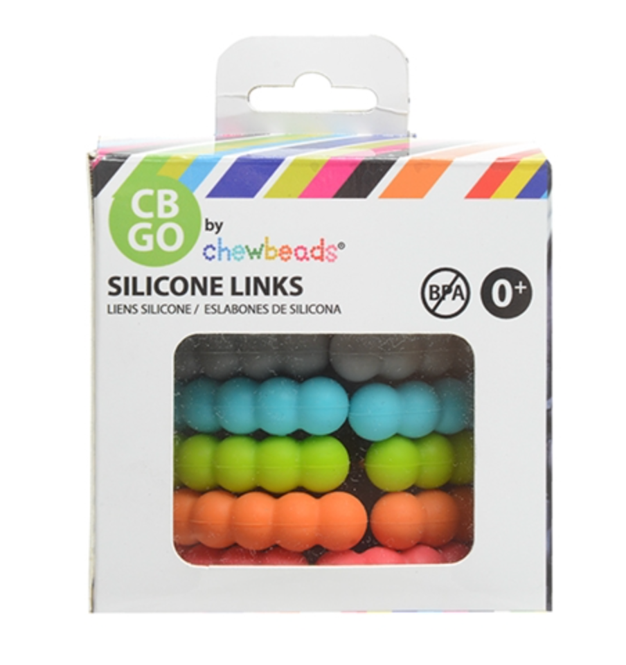 CB Silicone Links Rainbow