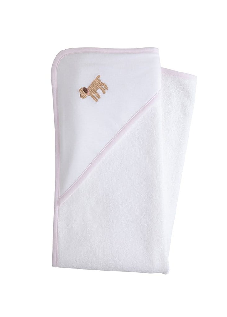 Pink Lab Hooded Towel
