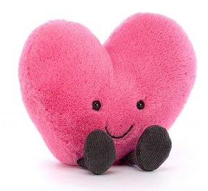 Amuseable Hot pink Heart
