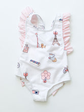 Load image into Gallery viewer, Paris Swimsuit Ruffle- Infant
