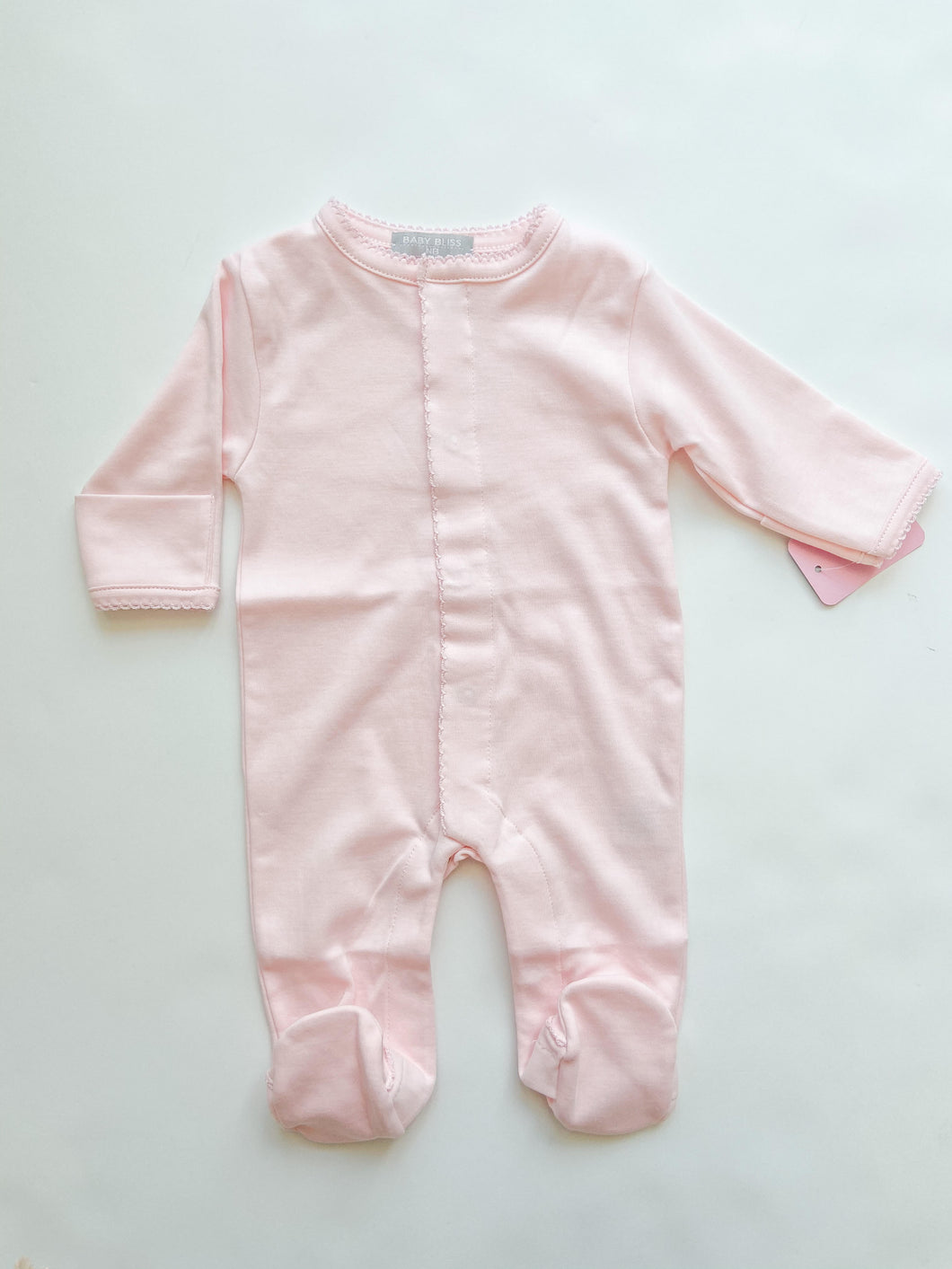 Pink Pima Footie - Infant