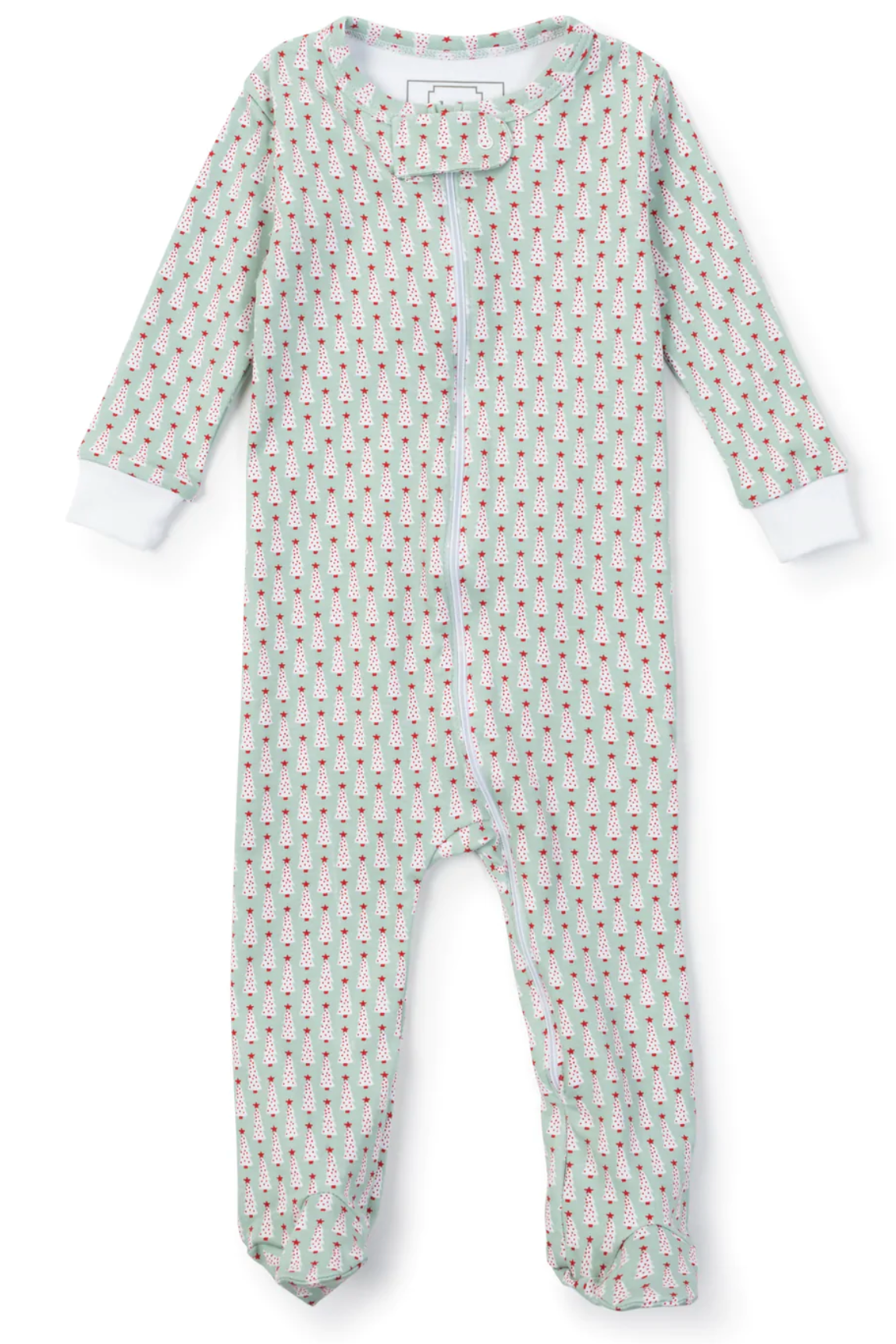 Parker Zipper Pajama Festive Christmas Tree