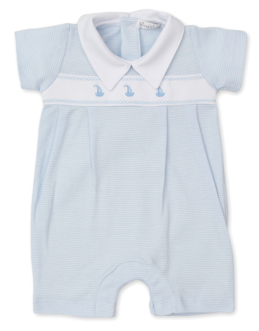 Classic Treasures Short Playsuit Sailboat
