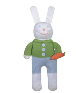 Collin Boy Bunny Knit Toy 12"