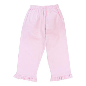 Lt Pink Elastic Ruffle Pant - Infant