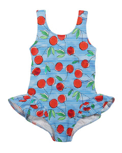 Print Mix Cherry Swimsuit